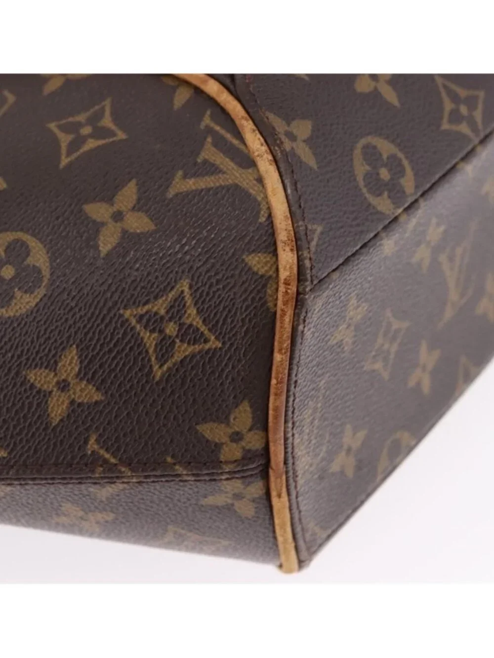 Authentic LOUIS VUITTON Monogram Ellipse Shopping Shoulder Bag M51128 LV